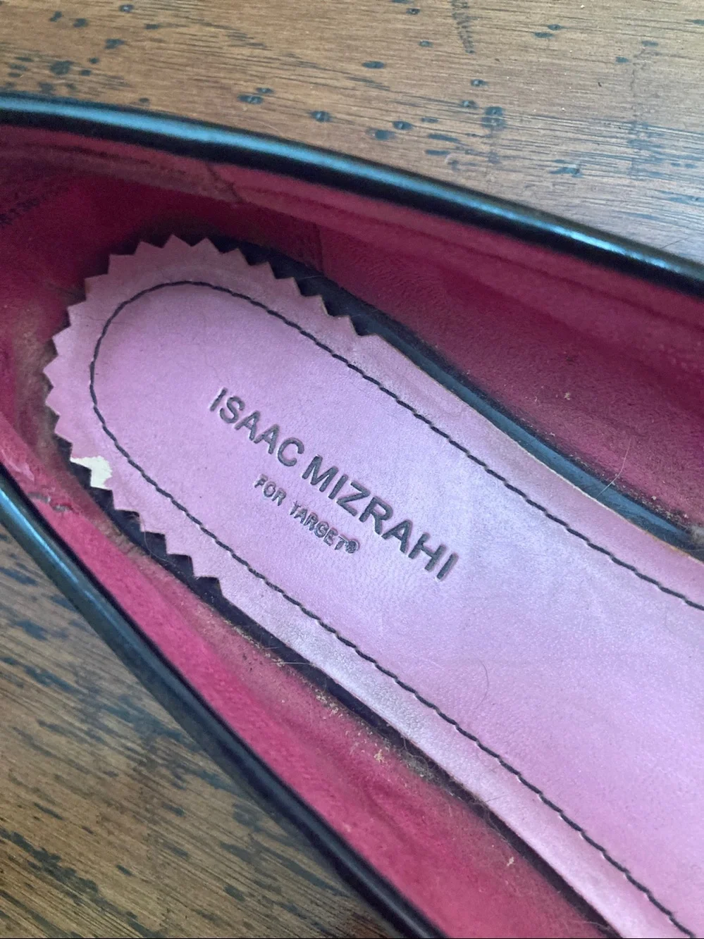 Isaac Mizrahi Women's Pink Suede Loafer Flats